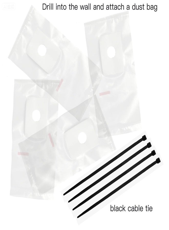 DAMILA Furniture Anchors for Baby Proofing Heavy Duty Anti Tip Kit Wall Anchors for Furniture to Prevent Tip-Over 400lbs Stainless Steel Straps for Dresser TV Stand, Bookcase Child & Pet Safety 4 Pack - Image 4